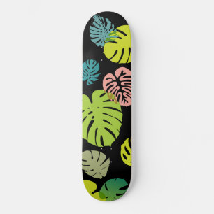 Skate Folhas Tropicais Multicoloridas 2