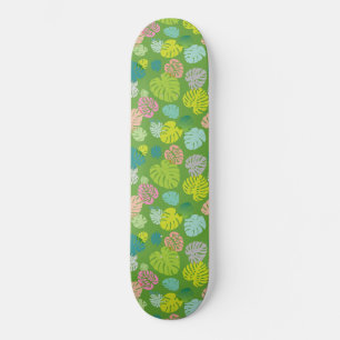 Skate Folhas Tropicais Multicoloridas 8