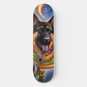 Skate Fora deste German shepherd Trippy