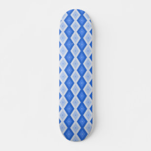 Skate Formas de diamante azul