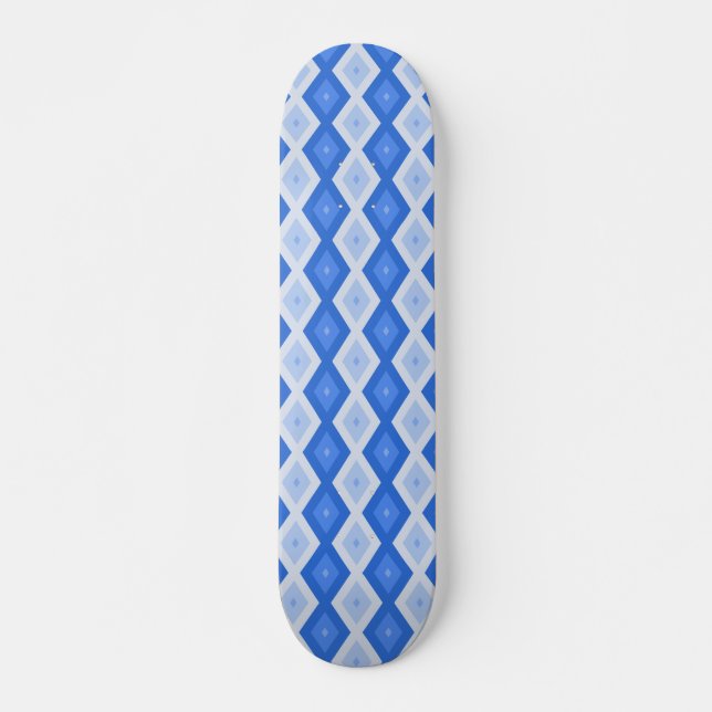 Skate Formas de diamante azul (Frente)