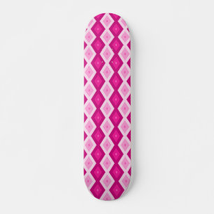 Skate Formas de diamante fuchsia