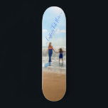 Skate Foto e texto personalizados - seu próprio Design -<br><div class="desc">Foto e texto personalizados - Design único - Família personalizada/amigos ou presente pessoal - Adicione seu texto e foto - Redimensionar e mover elementos com a ferramenta de personalização!</div>