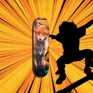 Skate FOX Personalizado por Estética Retroativa