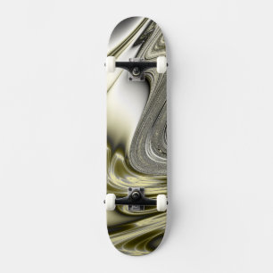 Skate Fractal do ouro da flor