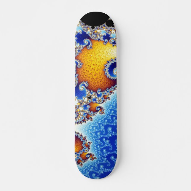 Skate Fractal Espiral Duplo por Satélite Conjunto de Man (Frente)