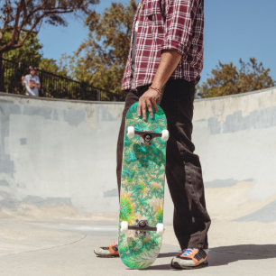 Skate Fractal Verde