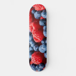 Skate Framboesas e amoras-vivas