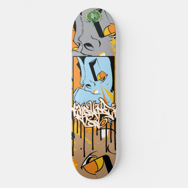 Skate Frankenstein Gemini Skateboard2 (Frente)
