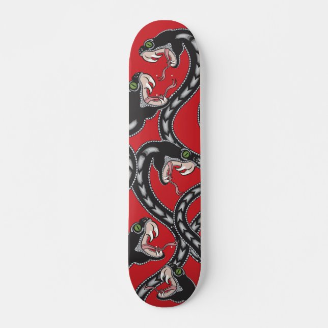 Skate Frasco de Viper - Vermelho (Frente)