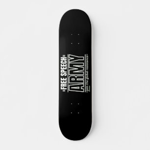 skate "FREE SPEECH ARMY 2"