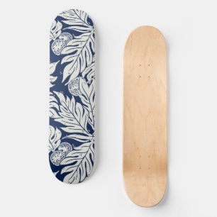Skate fruta-pão ulu havaiano tropical em índigo