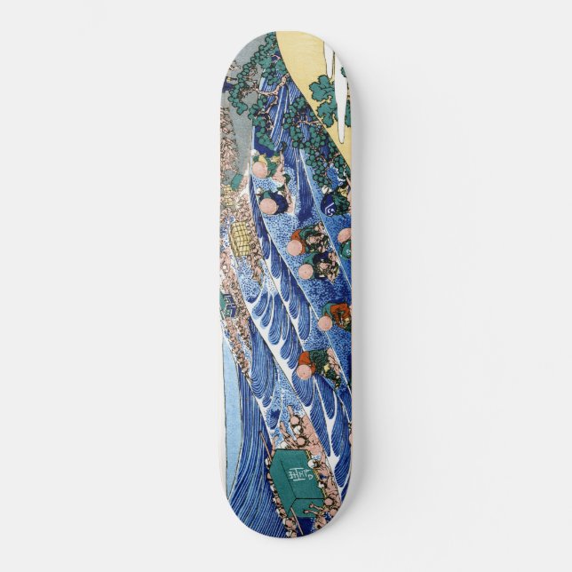 Skate Fuji do Kanaya no Tokaido Hokusai ukiyo (Frente)