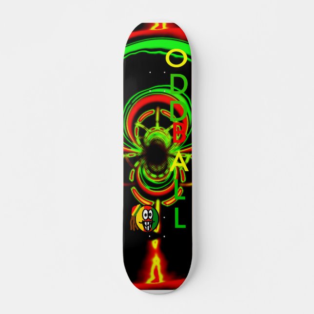 Skate Fulgor de Rasta (Frente)