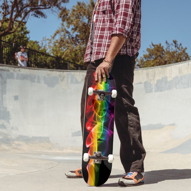 Skate Fumaça arco-íris de SlipperyJoe ondulação de vapor (Ao ar livre 2)