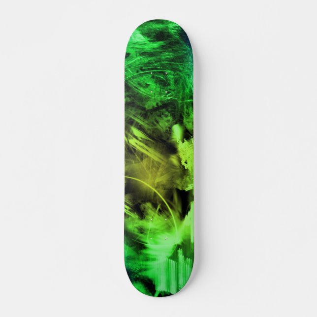 Skate Fumo verde (Frente)