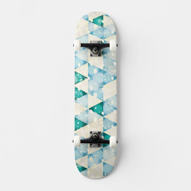 Skate fundo abstrato retro (Frente)