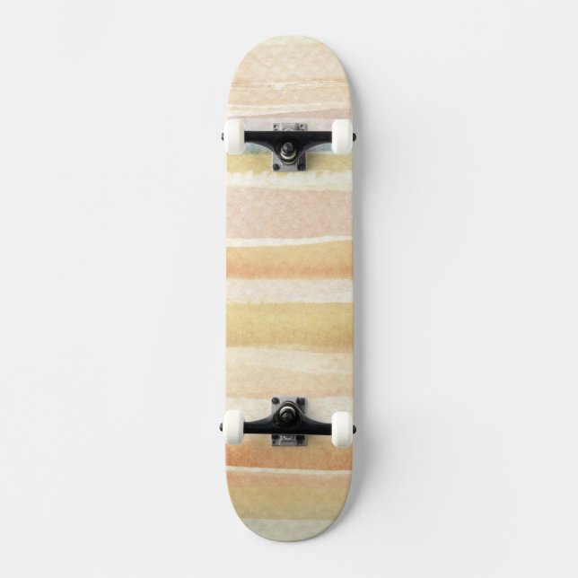 Skate Fundo da arte da aguarela, textura (Frente)