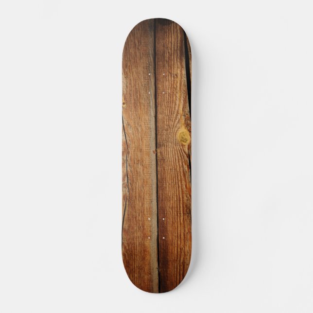 Skate Fundo de Madeira Antiga (Frente)