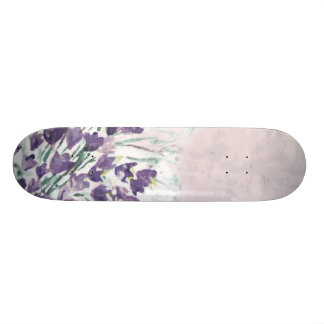 Skate Fundo do grunge da aguarela com sinos