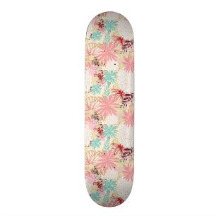 Skate Fundo floral 4