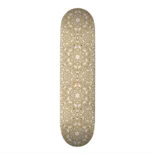 Skate Fundo ornamentado floral