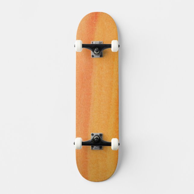 Skate Fundo pintado mão da aguarela abstrata (Frente)