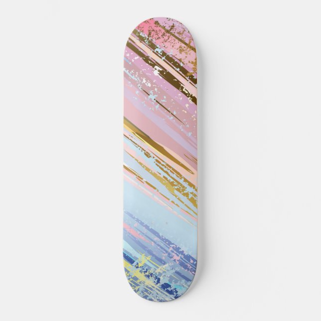 Skate Fundo Rosa Texturizado (Frente)