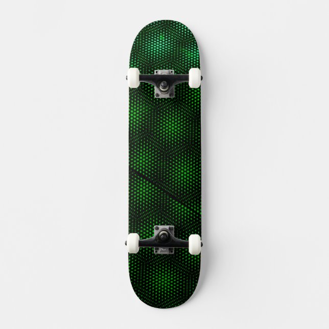 Skate Fundo verde abstrato (Frente)