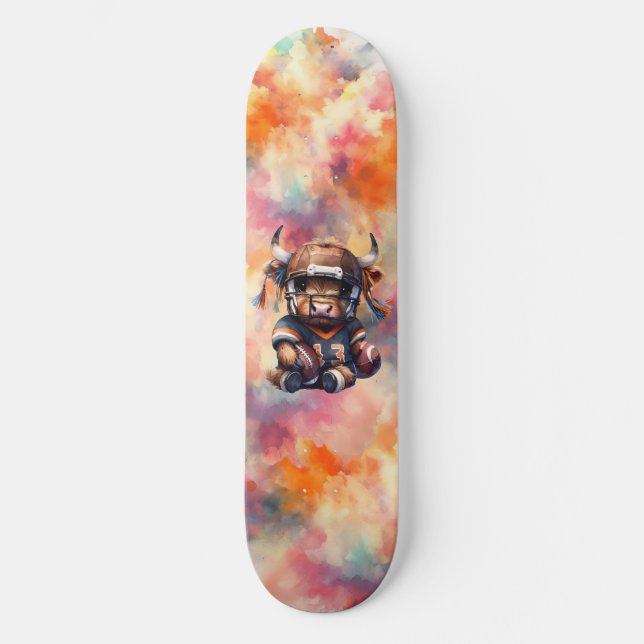 Skate Futebol E Vacas das Terras Altas (Frente)
