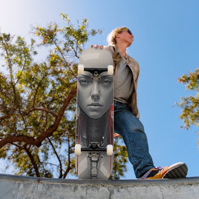Skate Futurística da Garota Androide Paranoica (Ao ar livre 1)