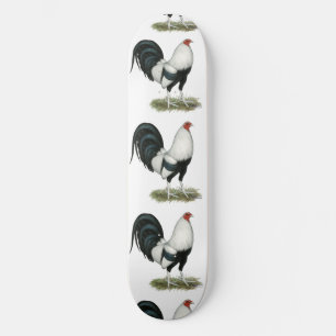 Skate Gamecock prateado