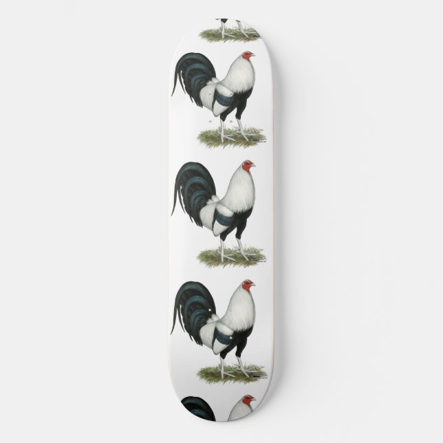 Skate Gamecock prateado (Frente)