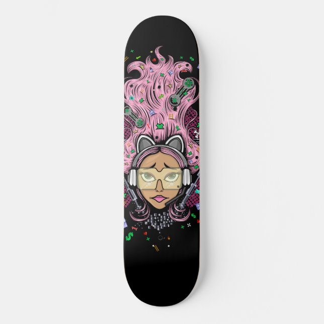 Skate Gamer Girl (Frente)