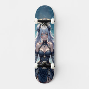 Skate Garota Anime Anjo Celestial Etéreo