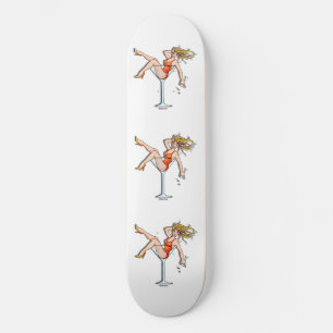 skate - Garota em um vidro Martini, Olivia