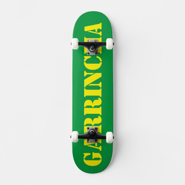 SKATE GARRINCHA / SKATEBOARDS JMT / IPIX (Frente)