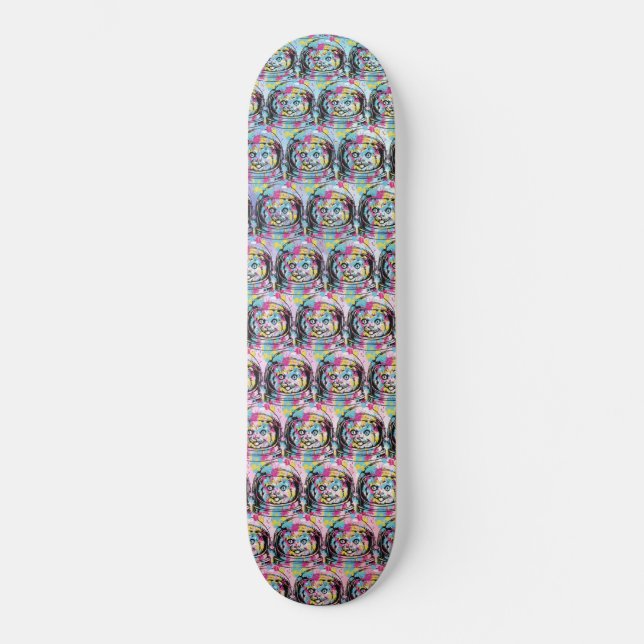 Skate Gata Astronauta (Frente)