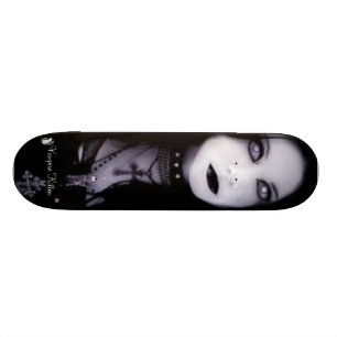Skate Gatinho do vampiro - menina do gótico