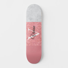 Skate Gatique Cor De Água, Rosa, E Cinzas, De Cor Rosa, 