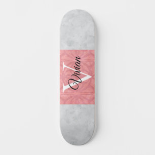 Skate Gatique Cor De Água, Rosa, E Cinzas, De Cor Rosa,