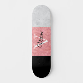 Skate Gatique Cor De Água, Rosa, E Cinzas, De Cor Rosa, 