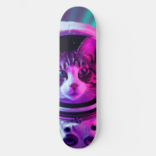 Skate gato astronauta