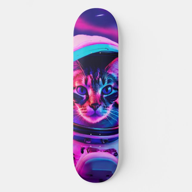 Skate gato astronauta (Frente)