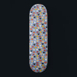 Skate Gato Cinto<br><div class="desc">Um padrão de gatinhos adoráveis em um fundo azul para amantes de os animais. Arte original de Nic Squirrell.</div>