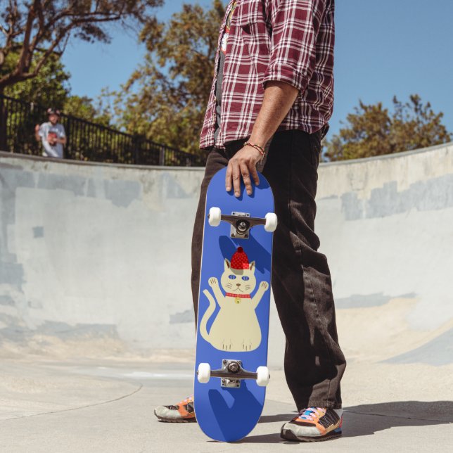 Skate Gato de Natal bonito (Ao ar livre 2)