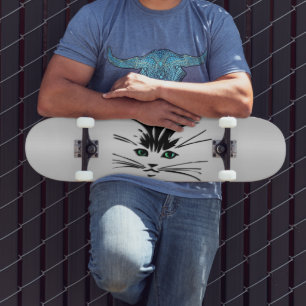 Skate Gato de Olhos Verdes