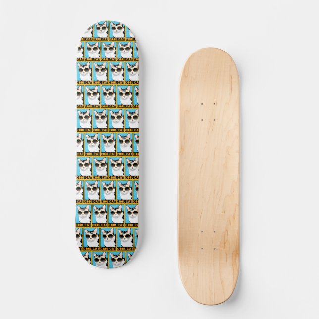 Skate Gato Legal Divertido (Frente)