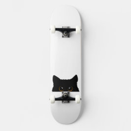 Skate Gato Negro