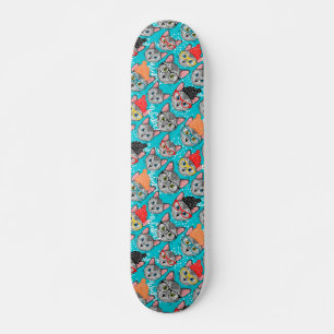 Skate Gato no chapéu